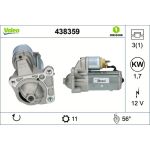 Valeo Anlasser 438359 Valeo Anlasser 438359