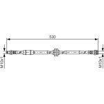 Bosch Bremsschlauch 1987481397