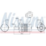 Nissens Zusatzwasserpumpe / Kühlmittelpumpe 831067 Nissens Zusatzwasserpumpe / Kühlmittelpumpe 831067