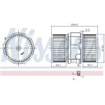 Innenraumgebläse 87357 Innenraumgebläse 87357