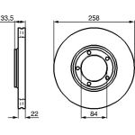 Bosch Bremsscheibe 0 986 478 530 Bosch Bremsscheibe 0 986 478 530
