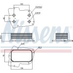 Nissens Ölkühler PKW 90811 Nissens Ölkühler PKW 90811