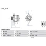 Lichtmaschine 0 986 042 911 Lichtmaschine 0 986 042 911