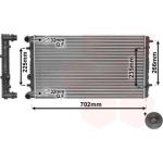Van Wezel Motorkühler 58002174 Van Wezel Motorkühler 58002174