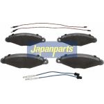 Japanparts Bremsbeläge PA-0631AF Japanparts Bremsbeläge PA-0631AF