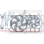 Nissens Kühlerlüfter PKW 85263 Nissens Kühlerlüfter PKW 85263
