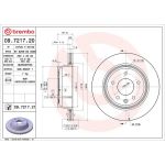 Brembo Bremsscheibe Hinterachse 09.7217.21 Brembo Bremsscheibe Hinterachse 09.7217.21