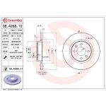 72 481 042 Bremsscheibe VA 08.A268.10 72 481 042 Bremsscheibe VA 08.A268.10