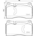 BREMBO Bremsklötze VA P 85 159