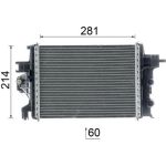 KÜHLER, MOTORKÜHLUNG CR2634000P