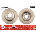 Bremsscheibe Iveco T. Daily 06-/11-/14- Mit Abs DF4988S Bremsscheibe Iveco T. Daily 06-/11-/14- Mit Abs DF4988S