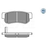 Bremsbelagsatz Hyundai T. Sonata 98-/Santa Fe/Opirus 025 235 4314/PD Bremsbelagsatz Hyundai T. Sonata 98-/Santa Fe/Opirus 025 235 4314/PD