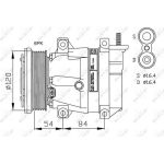 NRF Kompressor 32484G NRF Kompressor 32484G