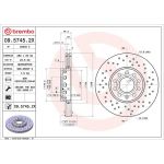 Bremsscheibe VA Xtra 09.5745.2X Bremsscheibe VA Xtra 09.5745.2X
