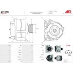 A3119S AS-PL Lichtmaschine (Generator) A3119S A3119S AS-PL Lichtmaschine (Generator) A3119S