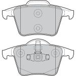 Valeo Bremsbelagsatz 598829 Valeo Bremsbelagsatz 598829