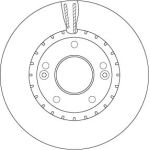 Bremsscheibe Hyundai P. Elantra 1.6 Crdi 11 DF6628 Bremsscheibe Hyundai P. Elantra 1.6 Crdi 11 DF6628