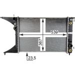 MAHLE Kühler, Motorkühlung CR 559 000P MAHLE Kühler, Motorkühlung CR 559 000P