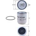 MAHLE Kraftstofffilter KC 688D MAHLE Kraftstofffilter KC 688D