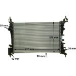 MAHLE Kühler, Motorkühlung CR 1182 000P MAHLE Kühler, Motorkühlung CR 1182 000P