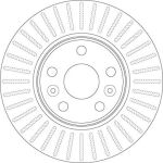 72 481 048 Bremsscheibe VA DF6448 72 481 048 Bremsscheibe VA DF6448