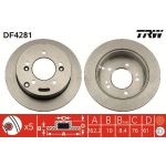 Bremsscheibe Hyundai T. Tuscon DF4281 Bremsscheibe Hyundai T. Tuscon DF4281
