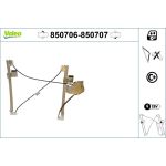 VALEO 850706 Fensterheber VALEO 850706 Fensterheber