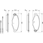 Bosch Bremsbelagsatz 0 986 424 511 Bosch Bremsbelagsatz 0 986 424 511