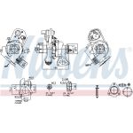 NISSENS Turbolader 93486 NISSENS Turbolader 93486