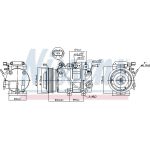 Nissens Klimakompressor PKW 890151