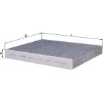 MAHLE Filter, Innenraumluft LAK 153 MAHLE Filter, Innenraumluft LAK 153