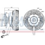 Nissens Kühlerlüfter LKW 86154 Nissens Kühlerlüfter LKW 86154
