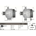 DENSO Generator DAN3011 DENSO Generator DAN3011