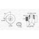 Magneti Marelli Lichtmaschine 063731378010 Magneti Marelli Lichtmaschine 063731378010