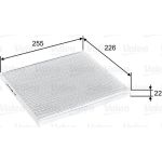 VALEO Innenraumfilter 715804
