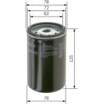 Kraftstofffilter 1457434432 Kraftstofffilter 1457434432