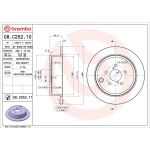 88 482 014 Bremsscheibe HA 08.C252.11 88 482 014 Bremsscheibe HA 08.C252.11