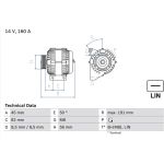 Lichtmaschine 0 986 047 500