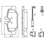 0 986 494 603 Bosch Bremsbelagsatz 0 986 494 603 0 986 494 603 Bosch Bremsbelagsatz 0 986 494 603