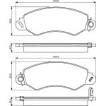 Bremsbelag 0 986 494 300 Bremsbelag 0 986 494 300