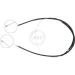 A.B.S. Handbremsseil Seilzug Festellbremse K16845 A.B.S. Handbremsseil Seilzug Festellbremse K16845