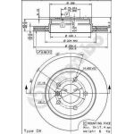 76 481 019 Bremsscheibe VA 09.7720.11 76 481 019 Bremsscheibe VA 09.7720.11