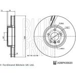Bremsscheibe ADBP430020 Bremsscheibe ADBP430020