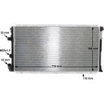 MAHLE Kühler, Motorkühlung CR 204 000S MAHLE Kühler, Motorkühlung CR 204 000S