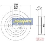 Japanparts Bremsscheibe DP-0135C Japanparts Bremsscheibe DP-0135C