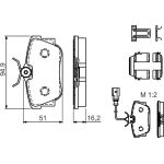 0 986 494 529 Bosch Bremsbelagsatz 0 986 494 529 0 986 494 529 Bosch Bremsbelagsatz 0 986 494 529