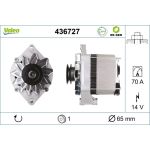 Valeo Lichtmaschine 436727 Valeo Lichtmaschine 436727
