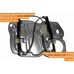 VAICO V10-9598 Fensterheber vorne rechts, mit Trägerplatte, elektrisch, für Linkslenker, ohne Motor VAICO V10-9598 Fensterheber vorne rechts, mit Trägerplatte, elektrisch, für Linkslenker, ohne Motor