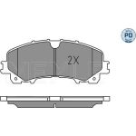 Bremsbelagsatz, Scheibenbremse 025 221 1716/PD Bremsbelagsatz, Scheibenbremse 025 221 1716/PD