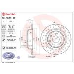 Bremsscheibe HA Xtra 08.B360.1X Bremsscheibe HA Xtra 08.B360.1X